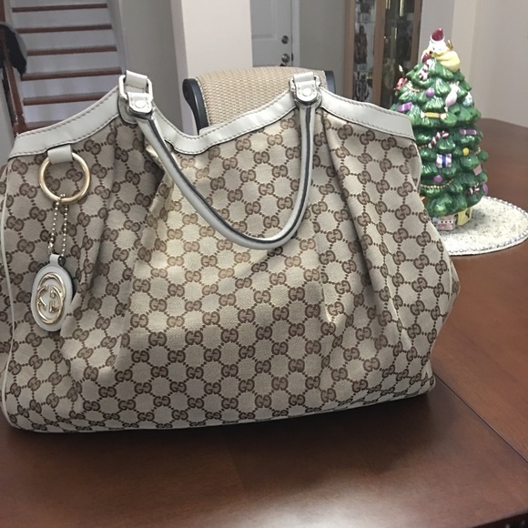 Gucci Handbags - Gucci Sukey Tote GG Canvas Med.
